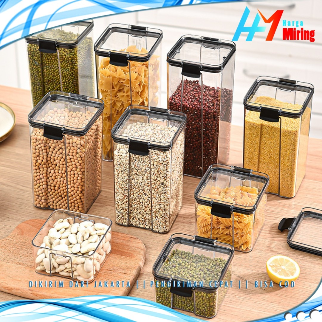 Airtight Containers set stackable BPA-free assorted sizes